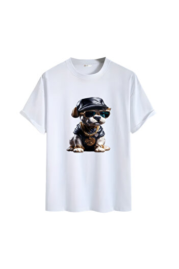 Gölge Store Animation Character Printed Oversize Unisex T-Shirt
