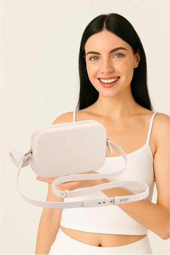 IGOR Ane Women's 13X20 Shoulder and Hand Bag with Strap Marfil Ivory