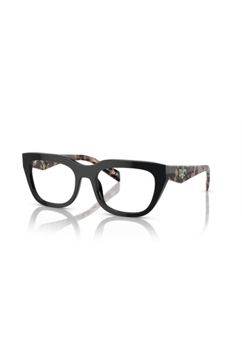 Prada Woman Irregular Eyeglasses- Pr A06v - Lense Size:52mm - Transparent Brown