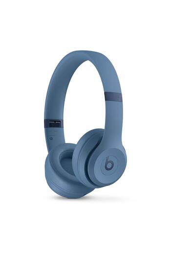 Beats Casti Stereo Wireless Over-Ear Beats Solo 4, Bluetooth, Autonomie 50 ore, ANC, Microfon (Albastru)