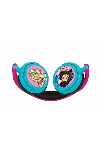 LEXIBOOK Barbie, Lexibook, 3.5mm audio jack wired foldable headphones (Multicolor)