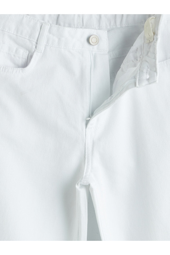 LC Waikiki Straight Fit Stoned Girl's Trousers