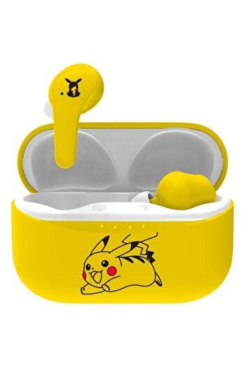 OTL True Wireless Headphones OTL Pokemon Pikachu, Microphone, Bluetooth 5.0 (Yellow)