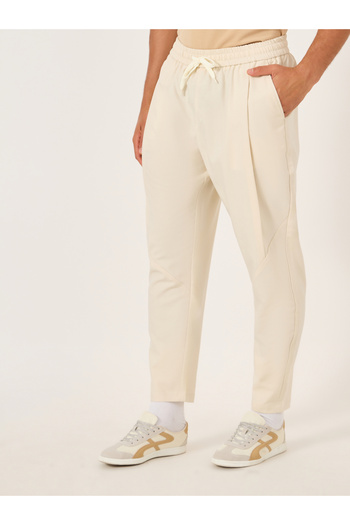 Take Two By Styli Solid Drawstring Waist Pleated Pants