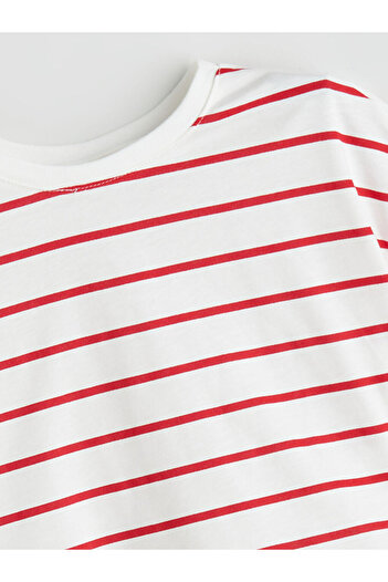 LC Waikiki Crew Neck Girl's Crop T-Shirt