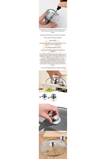 toyigoo Hsnet Cookware Pan Top Cookware Pan Lid Holder 2 Sizes - Tygo4801-4207