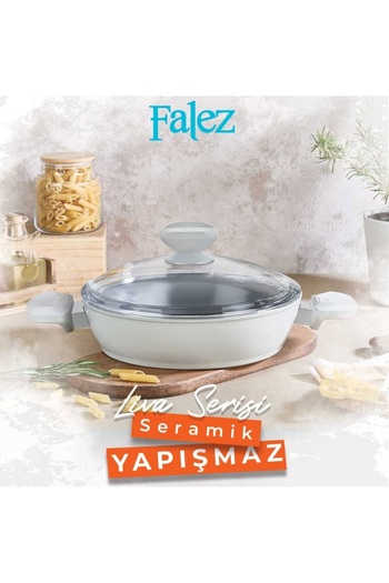 FALEZ Liva Series Ceramic Basic Pot 26cm