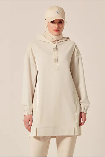 Alvina Hooded Tracksuit Tunic 45542
