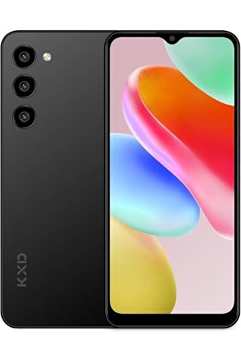 GENERAL KXD Classic A09 4+3 GB RAM 64 GB ROM Black Color 4000 mAh 6.56 Inch HD+ Display Android 12 4G Smartp