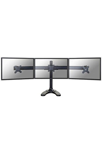 Newstar NewStar Desk Stand for 3 x Monitors, 10 - 27 inch diagonal, Black