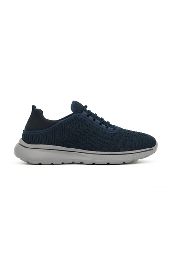 Tuna Knitwear Knitted Navy Blue Casual Sports Men's Shoes – Eva Sole 2705