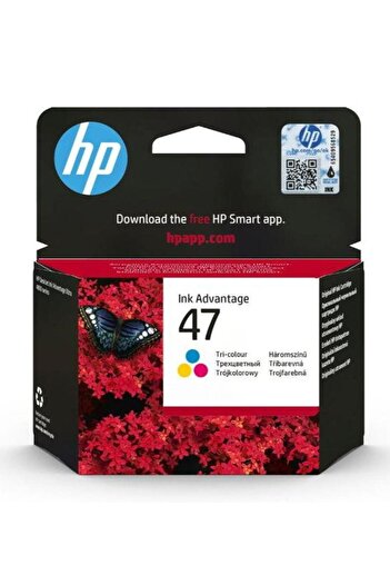 HP HP 47 Ink Cartridge, 14 ml, 700 page yield (Color)