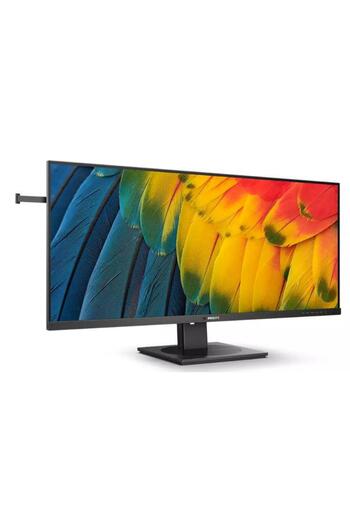 Philips Monitor LED WQHD de 40", 40B1U5600/00, IPS, 120Hz, HDMI/DP, USB-C, difuzoare încorporate, negru