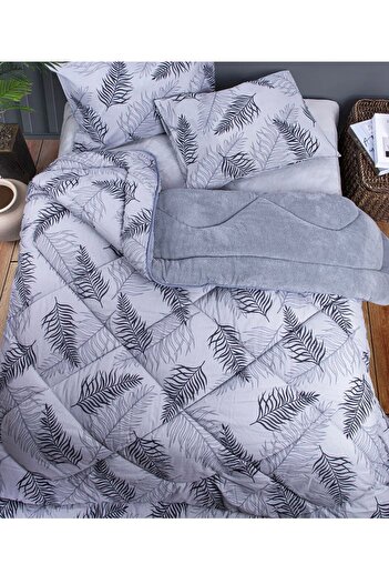Arma Concept Wellsoft Double Sleeping Set & Patterned Quilt 195X215 & 2 Pillowcases & Fitted Sheet