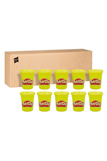 Hasbro Set of 12 boxes of Play-Doh yellow plasticine, 1.36kg