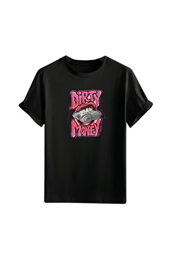 Gölge Store Animation Character Printed Oversize Unisex T-Shirt