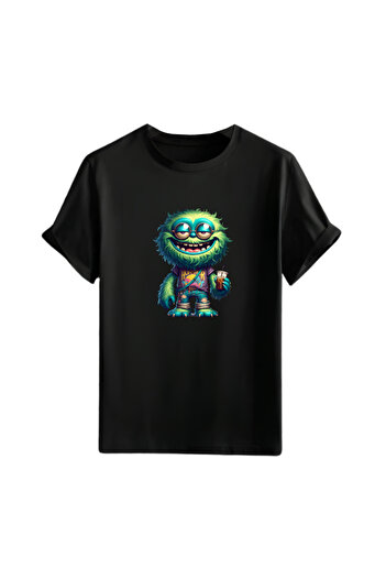 Gölge Store Animation Character Printed Oversize Unisex T-Shirt