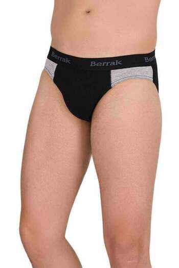 CUBBUX 1066 Men's Colorful Slip Panties 3 Pieces