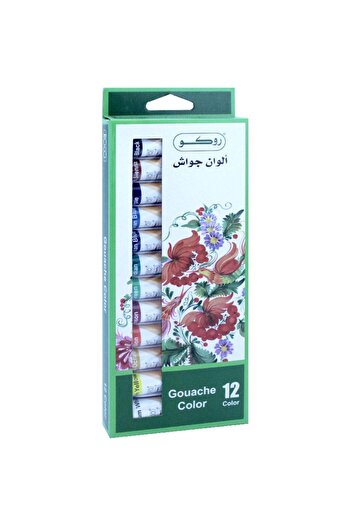 Roco Colour Paint Set Gouache Color 12 Colors
