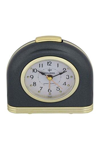 dojana Analog Alarm Clock Grey/Black/Gold