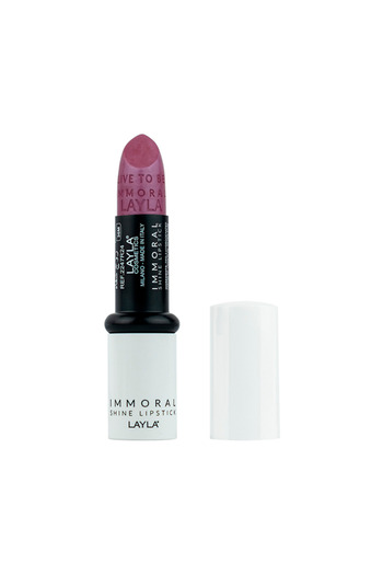Layla Cosmetics Immoral Shine Lipstick No 16 Doll Smile - Intense Moisturizing Lipstick