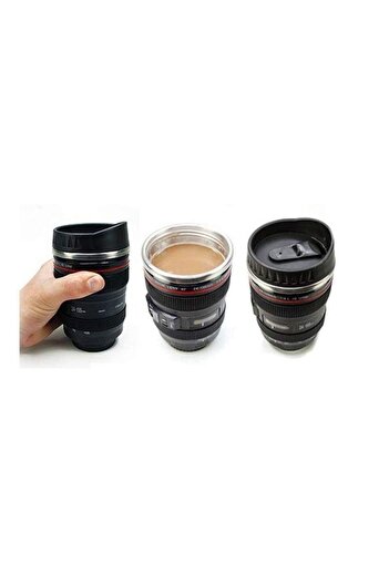 SIKS ® Ef 24-105mm Lens-shaped Mug, Stainless Steel Interior And Plastic Exterior4