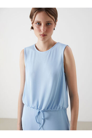 LC Waikiki Crew Neck Gathered Women's Undershirt