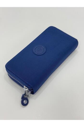 H&D COLLECTİON Crinkle Fabric Wallet with 2 Compartments for Paper and Coins 3068
