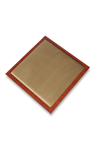 ALBADER Small Floor Wooden Ploot Play Cards Game Table, Wood Baloot Small-Size 70 * 70 CM