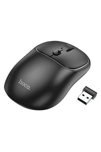 REDz Accessories Wireless Mouse Hoco GM25, 2.4g, 1600 DPI, Midnight Black