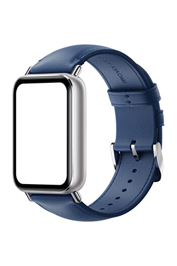 Xiaomi Curea de schimb din piele Xiaomi BHR9570GL pentru Smart Band 9 Pro / 8 Pro (Albastru)