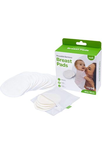 THE MOON Bamboo Reusable Maternity/Nursing Breast Pads, Nipple covers for Breast Feeding moms,