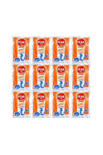 Eureka Pack of 12 x Granules Forte Peak Out Hot Water, 80g
