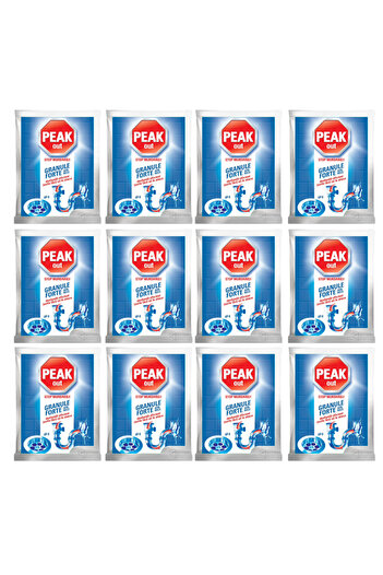 Eureka Pack of 12 x Peak Out Forte Granules Cold Water, 60g