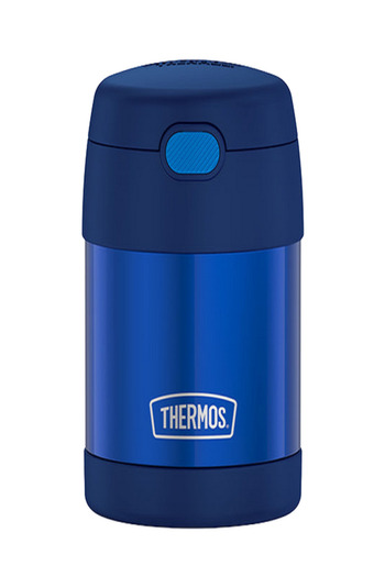 Thermos Vacuum Insulated Stainless Steel Food Jar with Folding Spoon