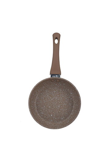 Alsaif Gallery Rocky Granite Frypan, 18cm - Brown
