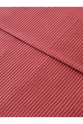 Zeren Home Single Cotton Pique Set with Hair Braid Model - Fitted Sheet 160 X 220 cm
