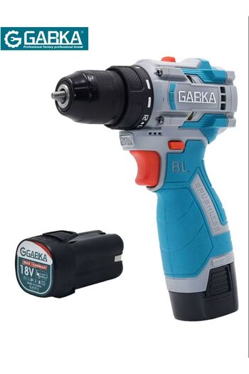 Generic 18V 13mm Brushless Cordless Drill
