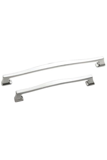 EGESEL Cabinet Drawer Handle Rota Model 10 Pieces 160mm Furniture Handle 1St Class Metal / Antique Yellow and Chrome