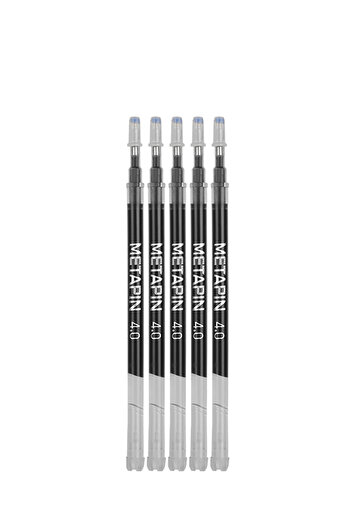 hodbehod Metapin Heat Erasable Flying Refill Pen Inside Black (0.7 mm) - 50 Pieces
