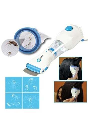 COOYA Electric Lice Removal Comb ,Comfortable & Firm Grip, Easy to functioning