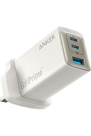 Anker GaNPrime 735 USB C Wall Charger 65W, PPS with 3 Fast Ports, Compact Foldable Design for MacBoo
