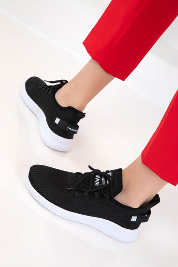 SOHO Black Women's Sneaker 20701