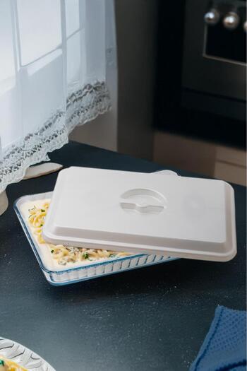 Bambus Home Plastic Rectangular Pyrex Cover