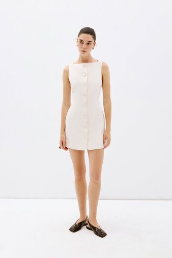 VATKALI Short Dress with Buttons - Premium Edition
