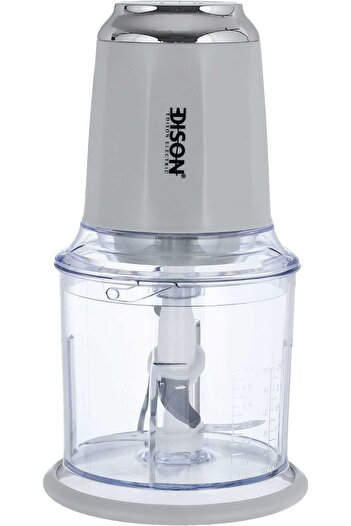 Edison Edison Vegetable Chopper Light Grey 600ml 400W