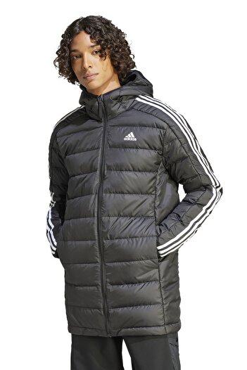 adidas Ανδρικό παλτό casual μαύρο