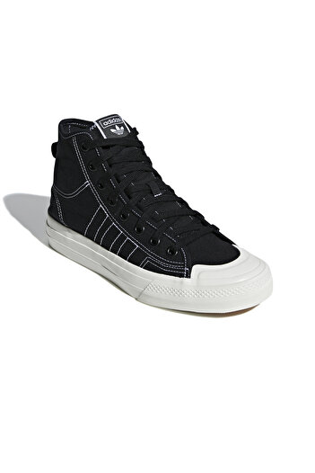 adidas Nizza Hi Rf Unisex Günlük Ayakkabı F34057 Siyah