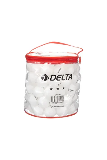 Delta 100 Bag Table Tennis Ball White Bpt 685