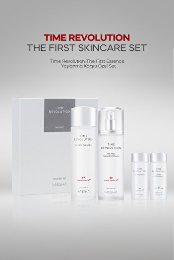 Missha Yaşlanma Karşıtı Fermente Içeriklere Sahip Bakım Seti Time Revolution The First Set